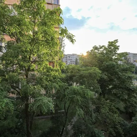Квартира Для 4-Х С Двумя Санузлами И Балконом Для Курения Kyiv Exterior photo
